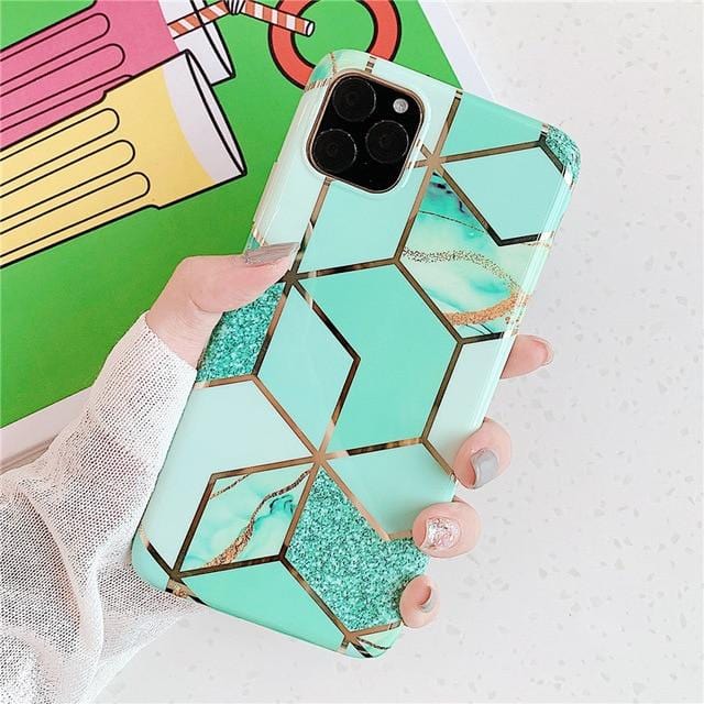 Plating Marble iPhone Case
