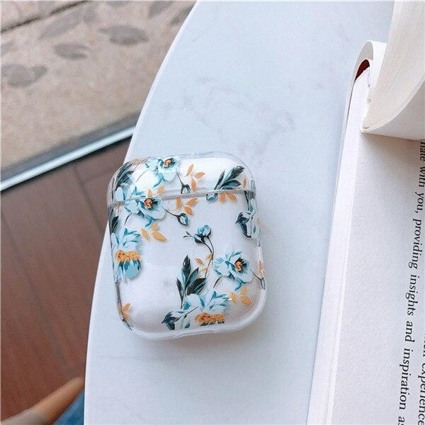 Watercolor Floral Apple Airpods Case