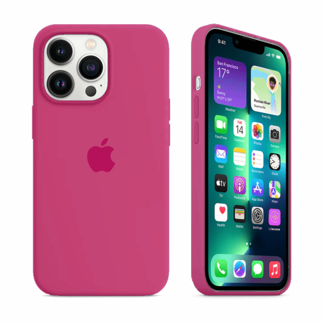 iPhone Silicone Case (Dragon Fruit)