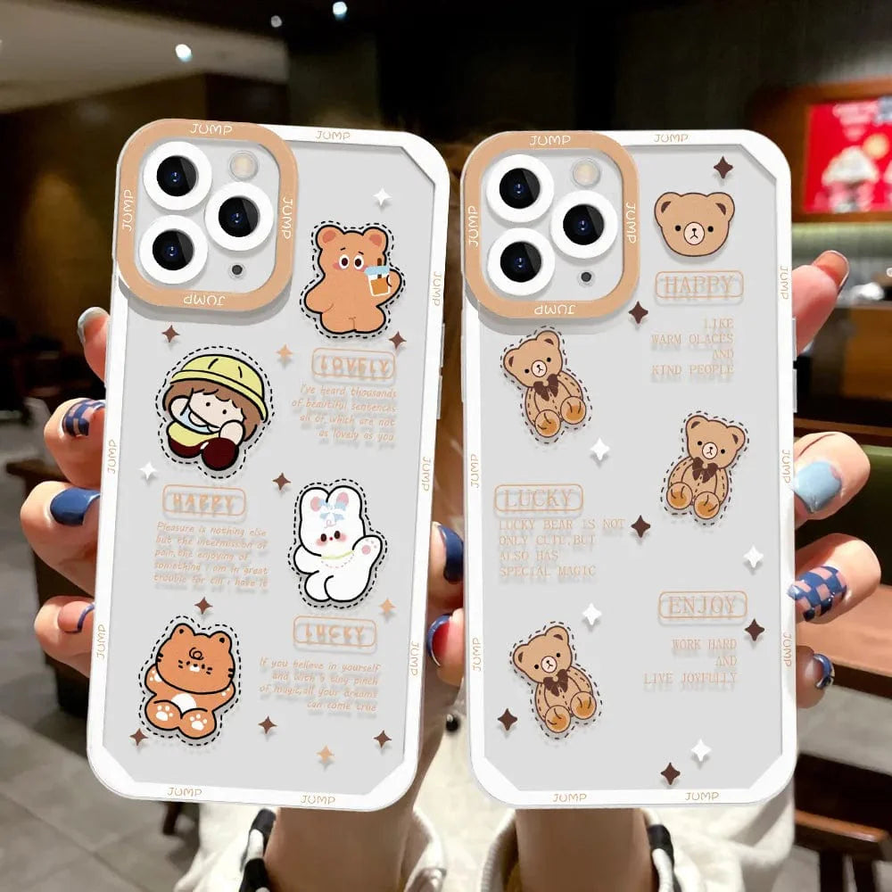 Cartoon Panda iPhone Case