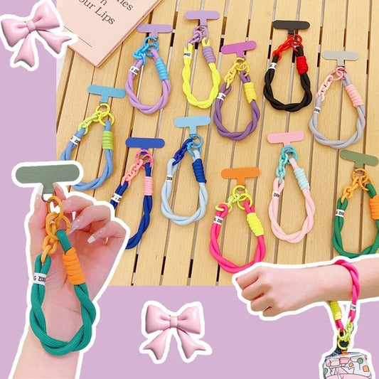 Cute Phone Short Wrist Strap