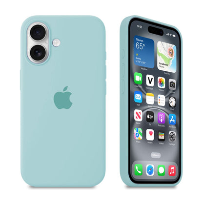 iPhone Silicone Case (Glacier Blue)