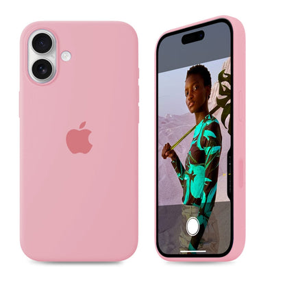 iPhone Silicone Case (Candy Pink)