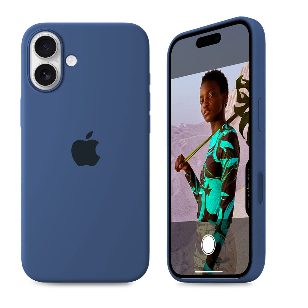 iPhone Silicone Case (Cobalt Blue)