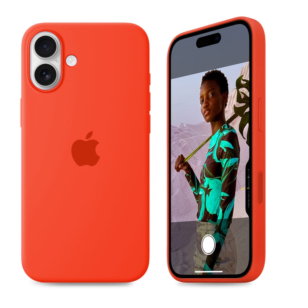 iPhone Silicone Case (Orange)