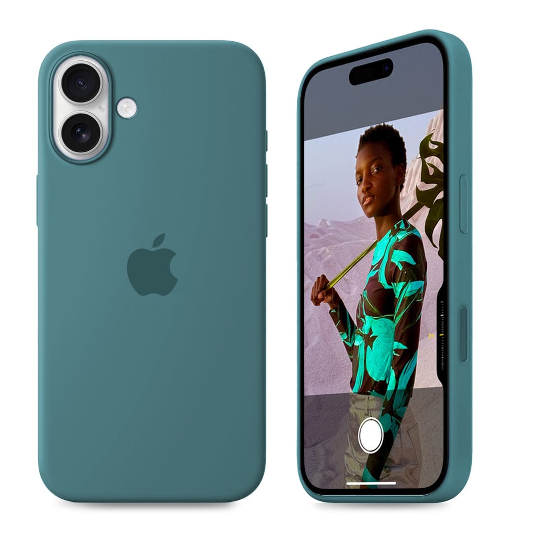 iPhone Silicone Case (Pine Green)
