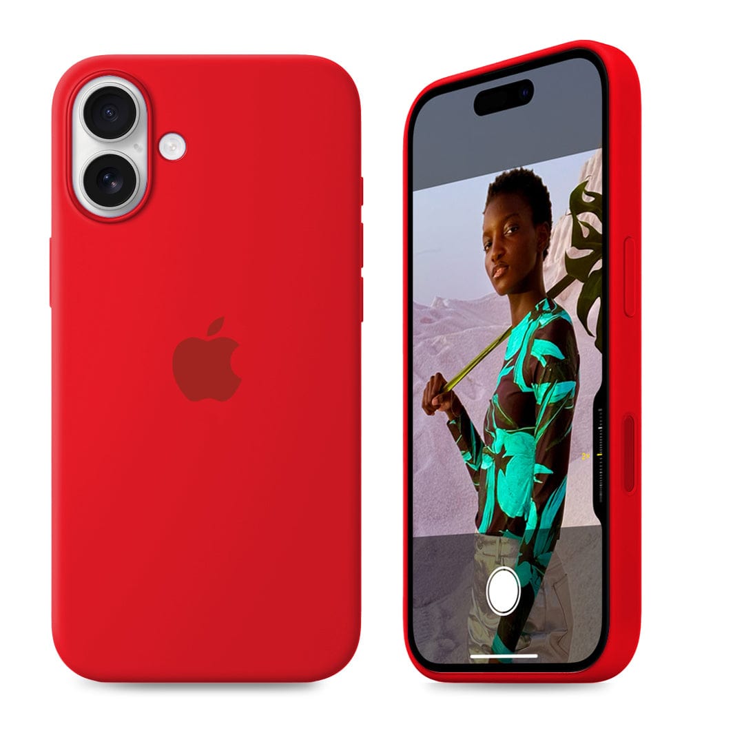 iPhone Silicone Case (Red)