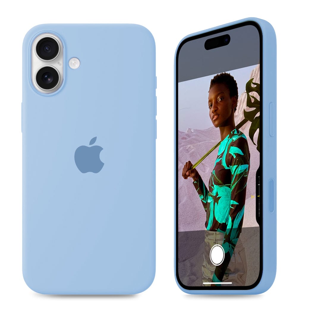 iPhone Silicone Case (Sky Blue)