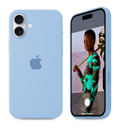 iPhone Silicone Case (Sky Blue)