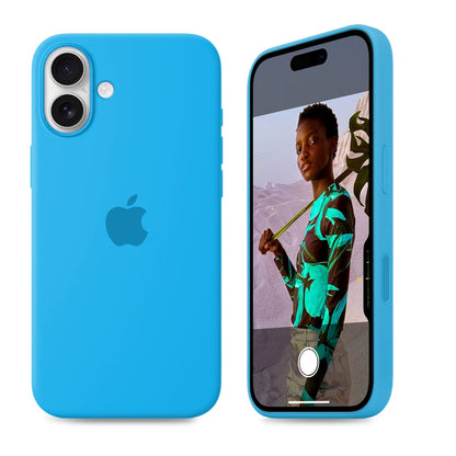 iPhone Silicone Case (Surf Blue)