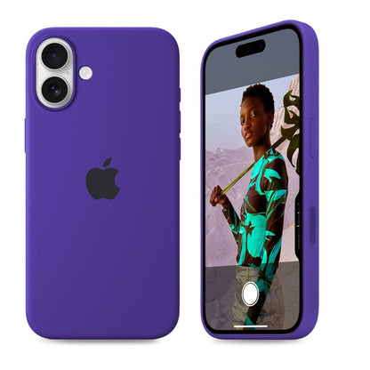 iPhone Silicone Case (Violet)