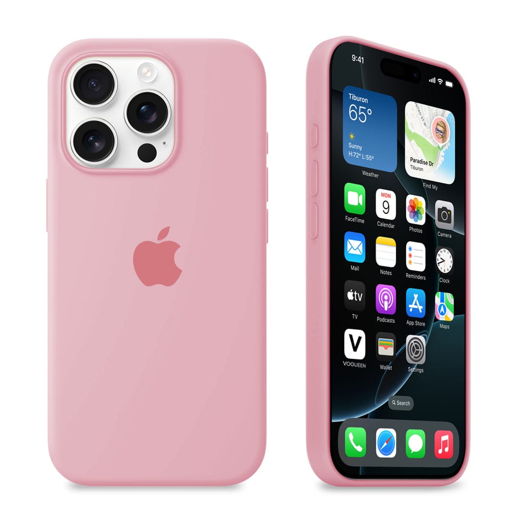 iPhone Silicone Case (Candy Pink)