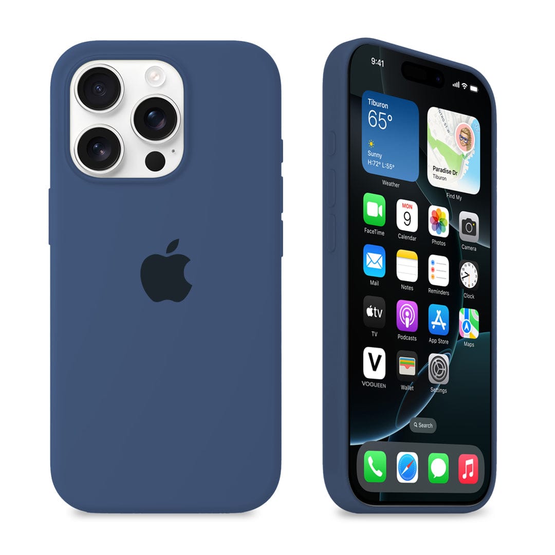 iPhone Silicone Case (Cobalt Blue)