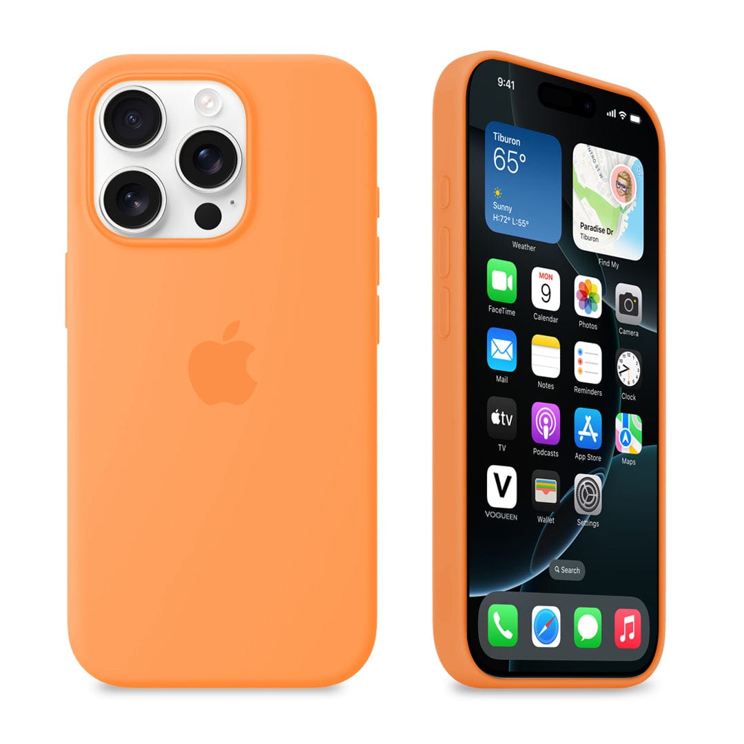 iPhone Silicone Case (Marigold)
