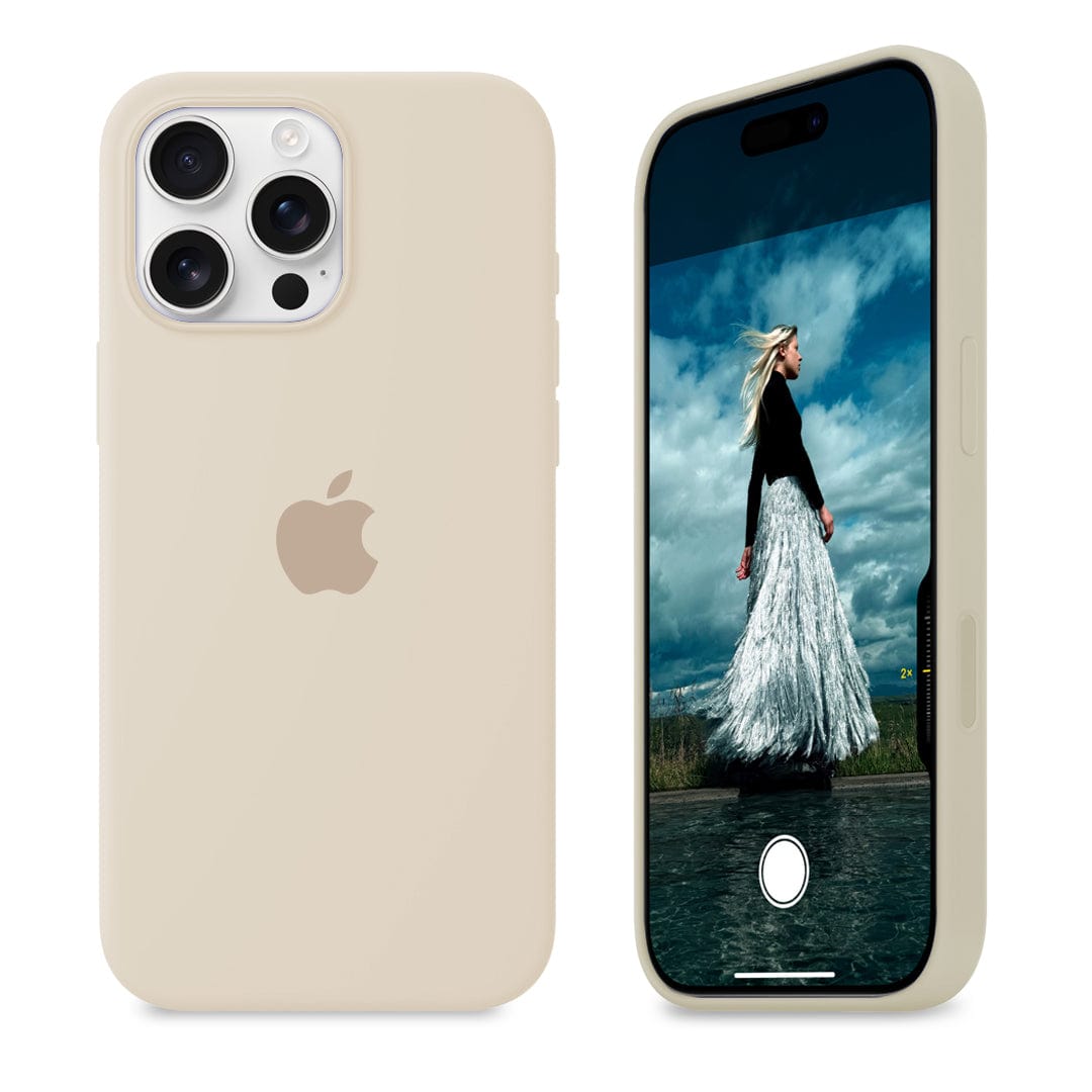 iPhone Silicone Case (Antique White)