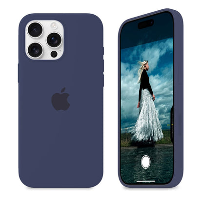 iPhone Silicone Case (Midnight Blue)