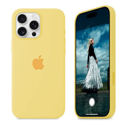 iPhone Silicone Case (Yellow)