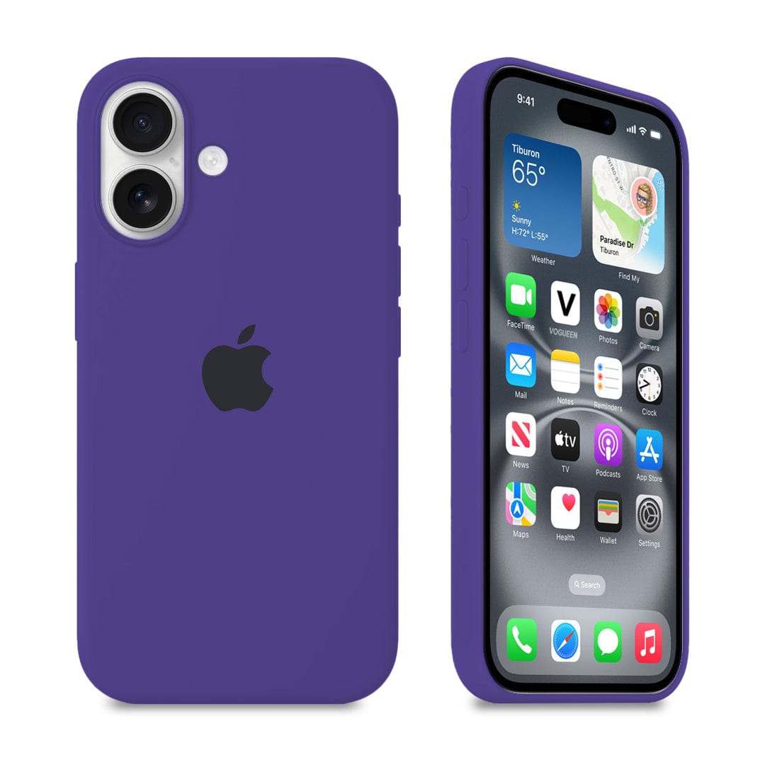 iPhone Silicone Case (Violet)