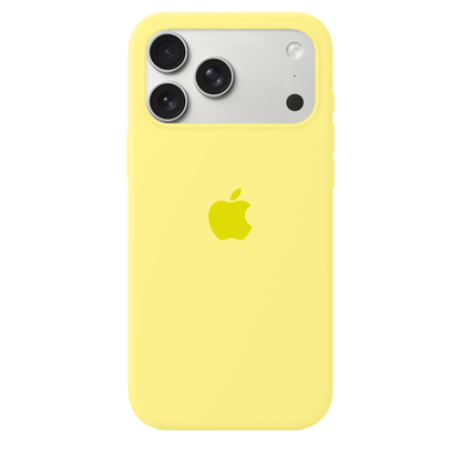 iPhone Silicone Case (Flash Yellow)