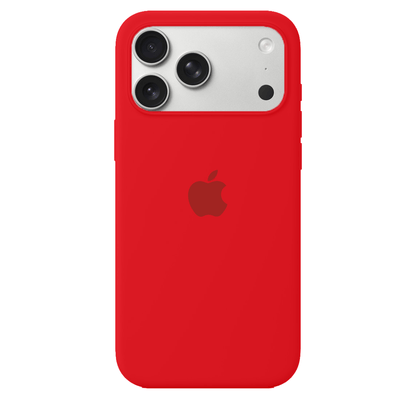 iPhone Silicone Case (Red)