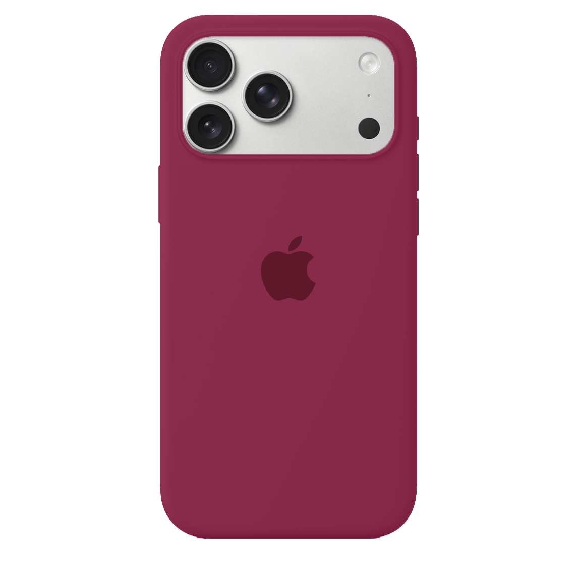 iPhone Silicone Case (Rose Red)