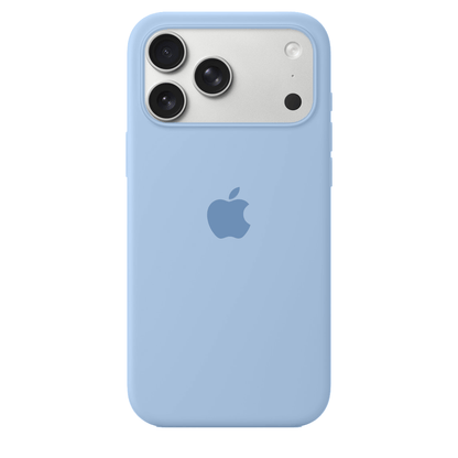iPhone Silicone Case (Sky Blue)