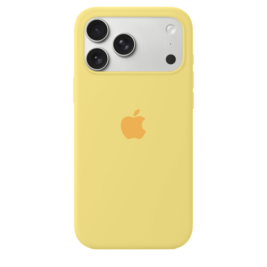 iPhone Silicone Case (Yellow)