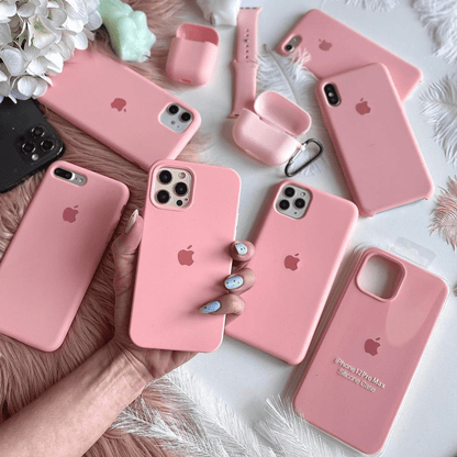 iPhone Silicone Case (Candy Pink)