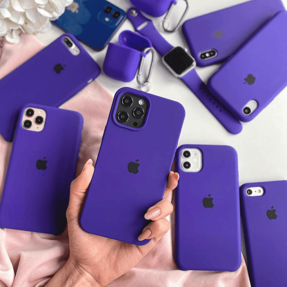 iPhone Silicone Case (Violet)