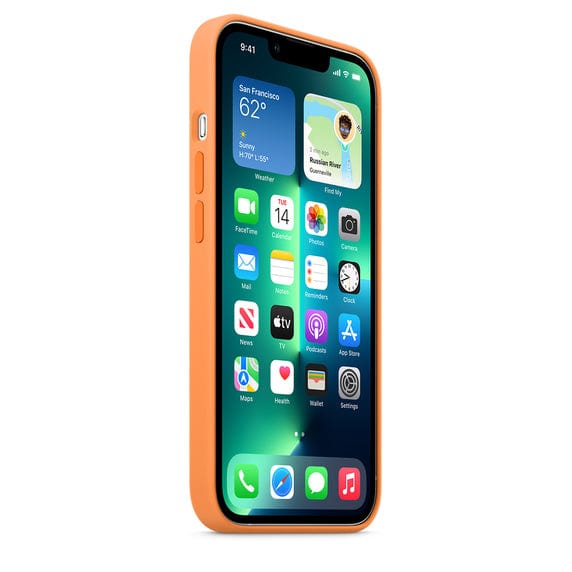 iPhone Silicone Case (Marigold)