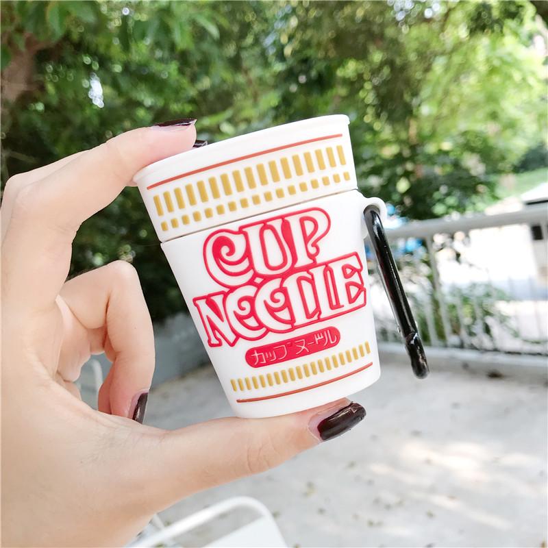 3D Cup Instant Noodles Airpods Case