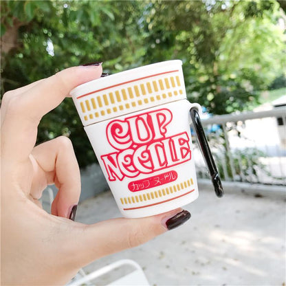 3D Cup Instant Noodles Airpods Case